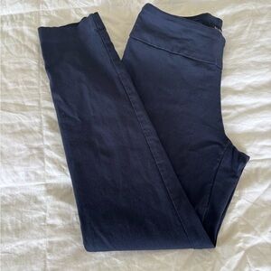Glimpse petite small women’s blue pants casual work stretch 
Navy blue